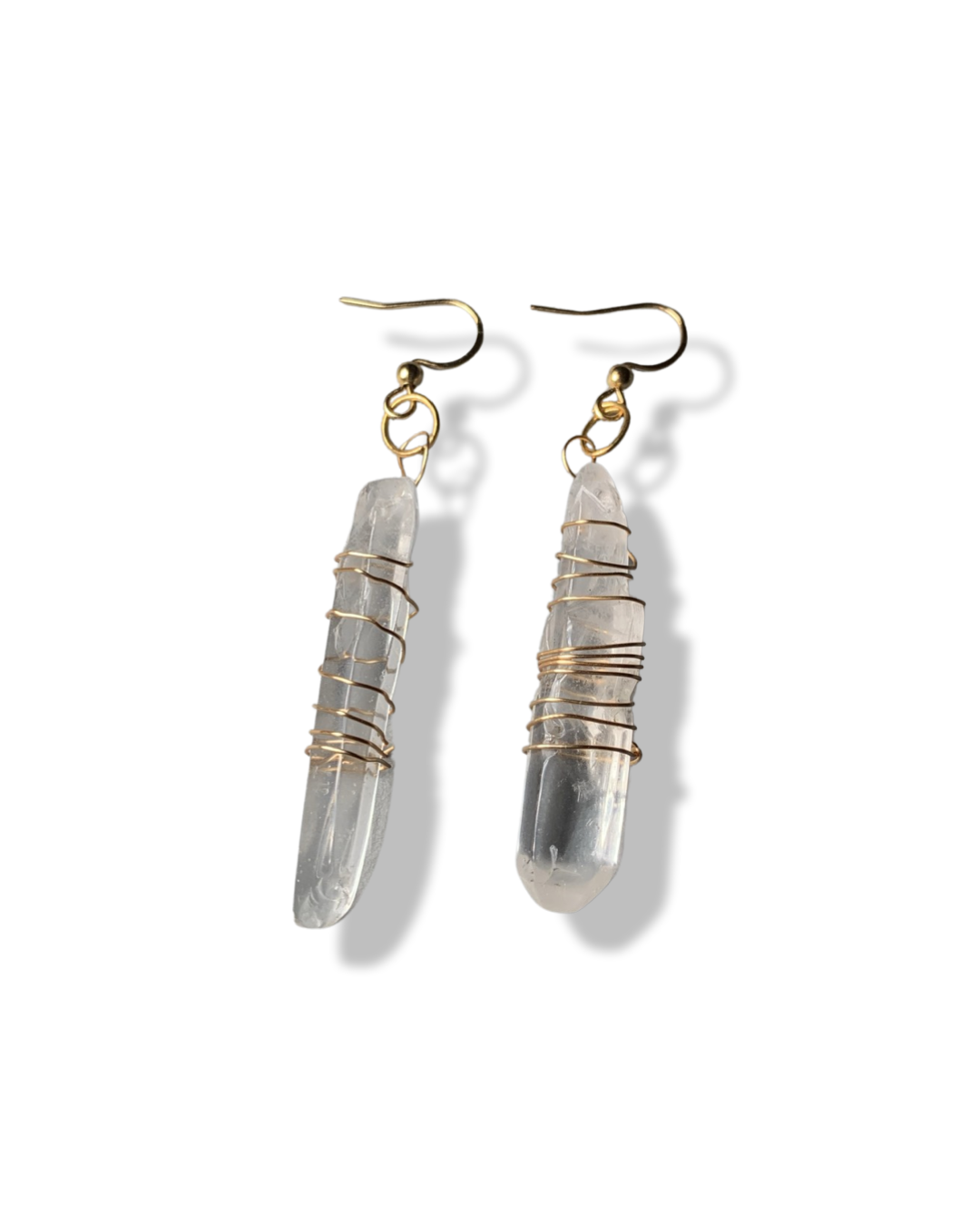 Clear Quartz Earrings