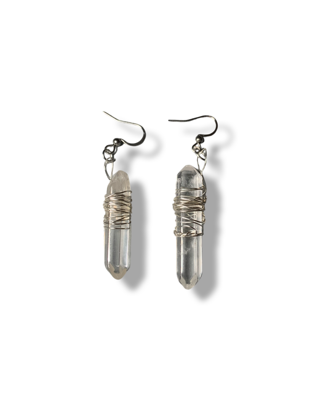 Clear Quartz Earrings