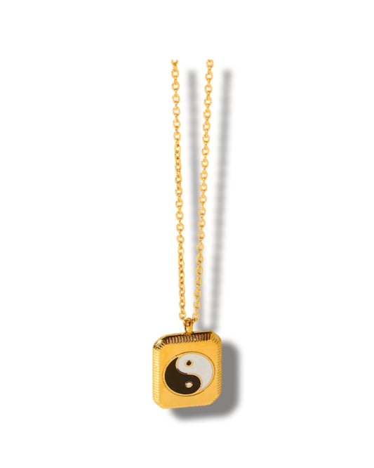 Yin Yang pendant necklace